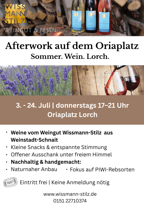 Sommer. Wein. Lorch