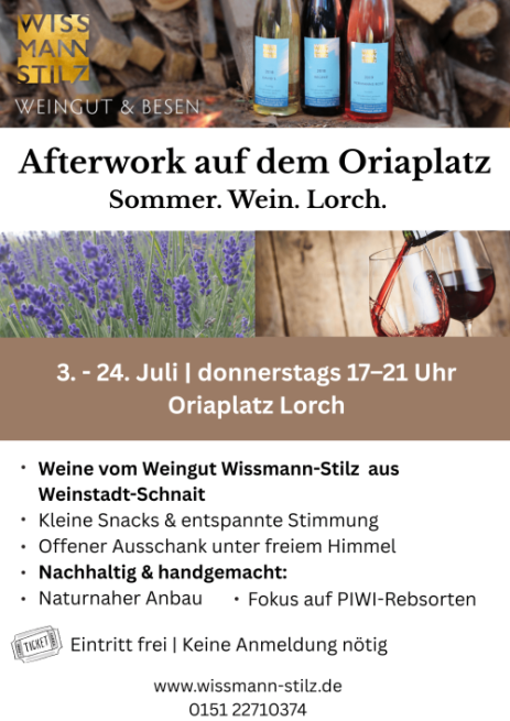 Sommer. Wein. Lorch