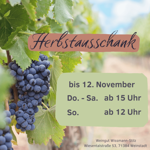 Herbstausschank